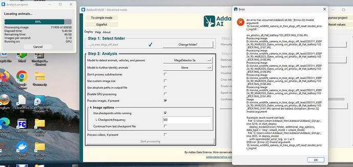 Addax Crash 2